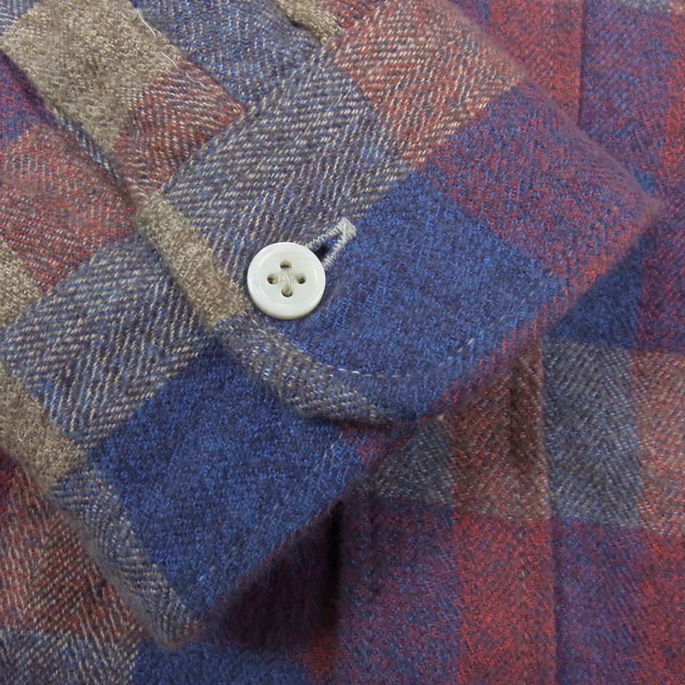 Pherrow's フェローズ マチ付 チェック ネルシャツ マルチカラー系 M【中古】