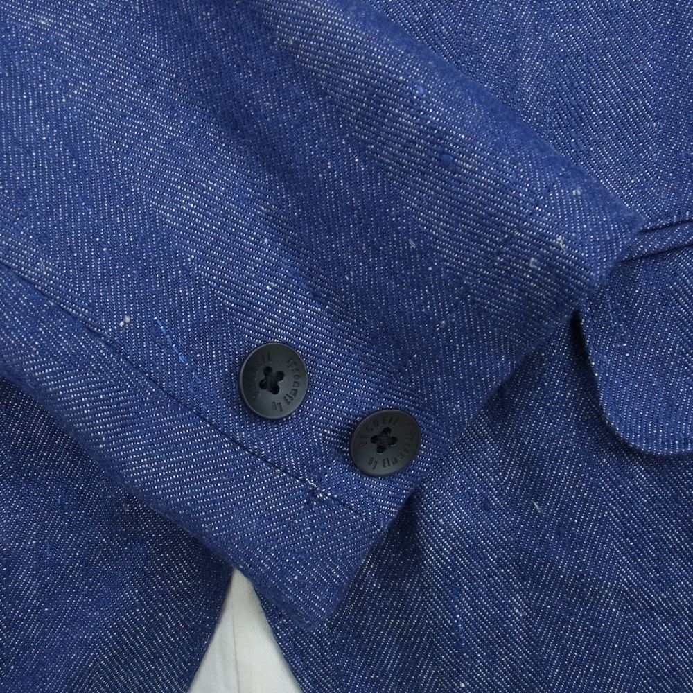 ORGUEIL オルゲイユ OR-4226B OR-1085B Indigo Linen Jacket Indigo Linen Trousers インディゴ リネン ジャケット パンツ セットアップ インディゴブルー系 38 パンツ31【美品】【中古】