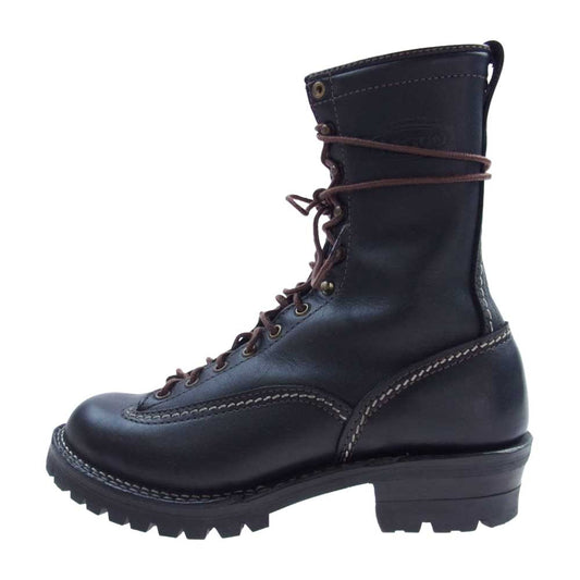 WESCO ウエスコ JOBMASTER ジョブマスター ワークブーツ ブラック系 US9D【中古】