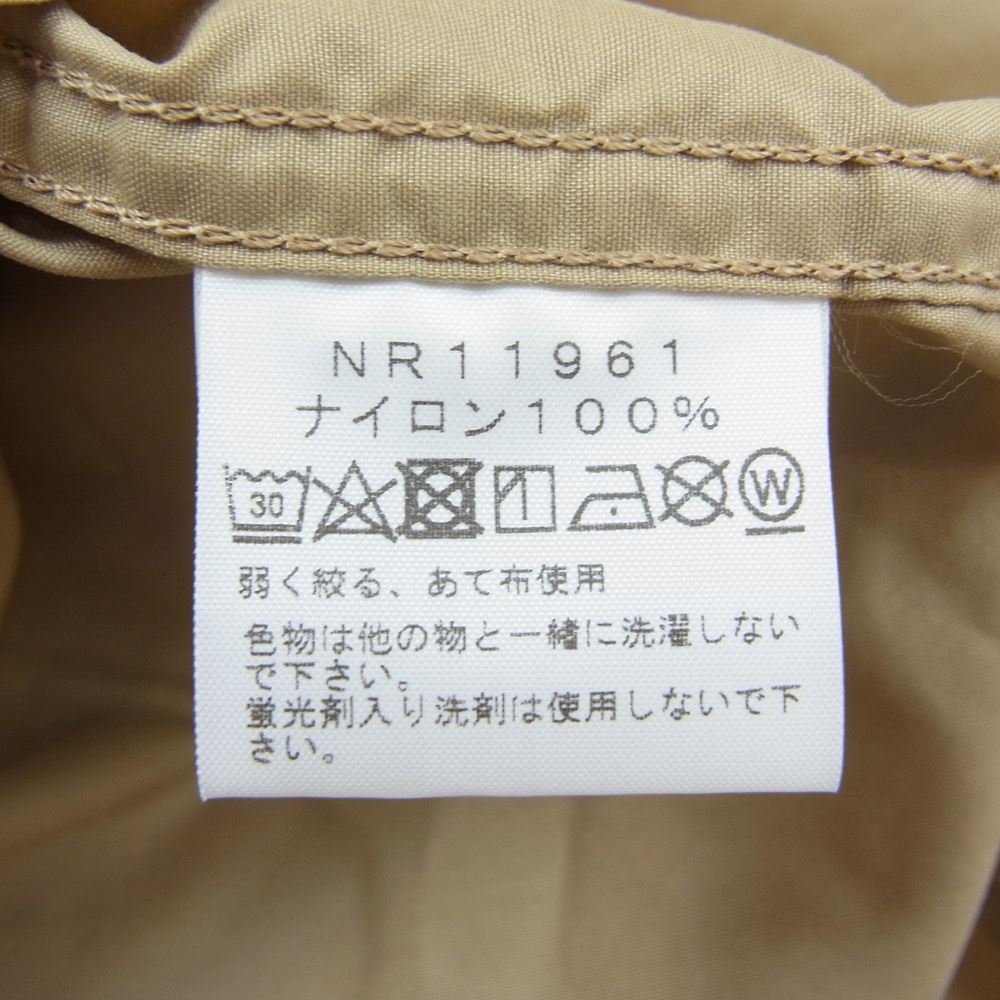THE NORTH FACE ノースフェイス NR11961 L/S NUPTSE Shirt 長袖 ヌプシ シャツ CML ブラック系 ベージュ系 XL【美品】【中古】