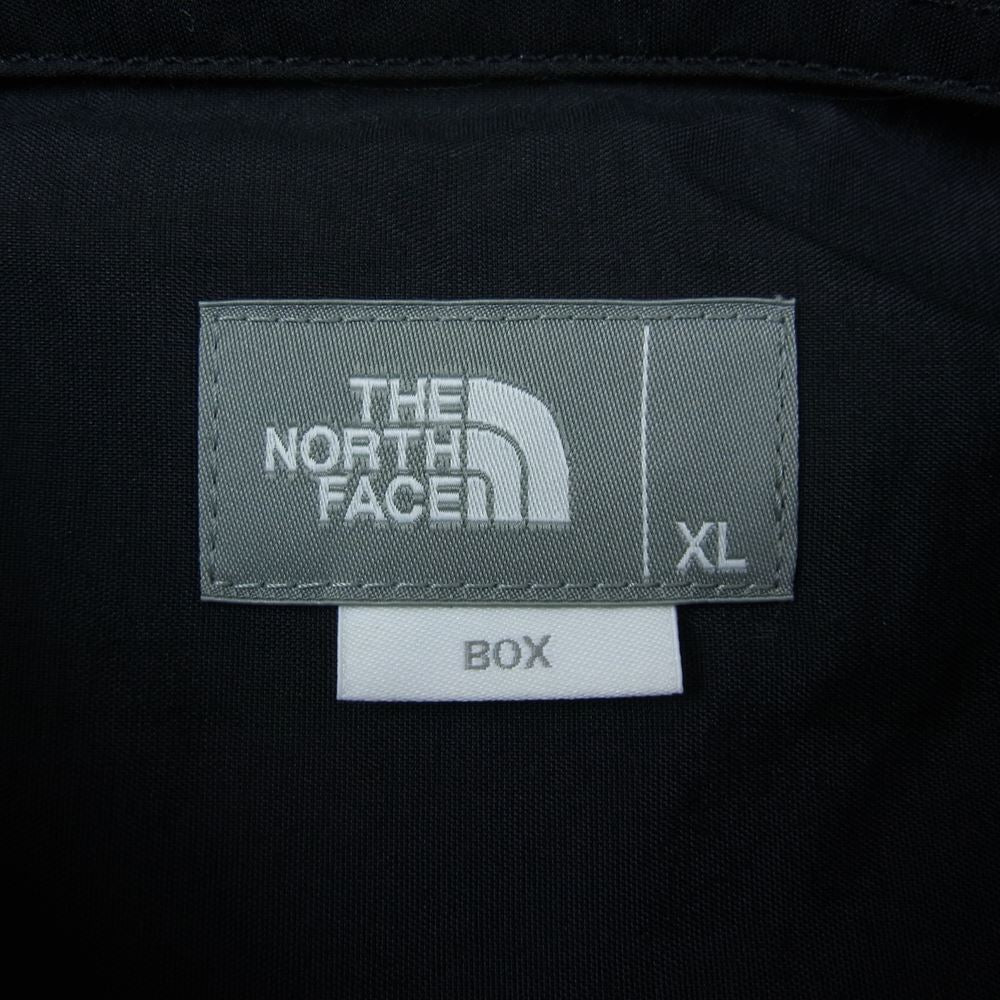 THE NORTH FACE ノースフェイス NR11961 L/S NUPTSE Shirt 長袖 ヌプシ シャツ KHK ブラック系 カーキ系 XL【美品】【中古】