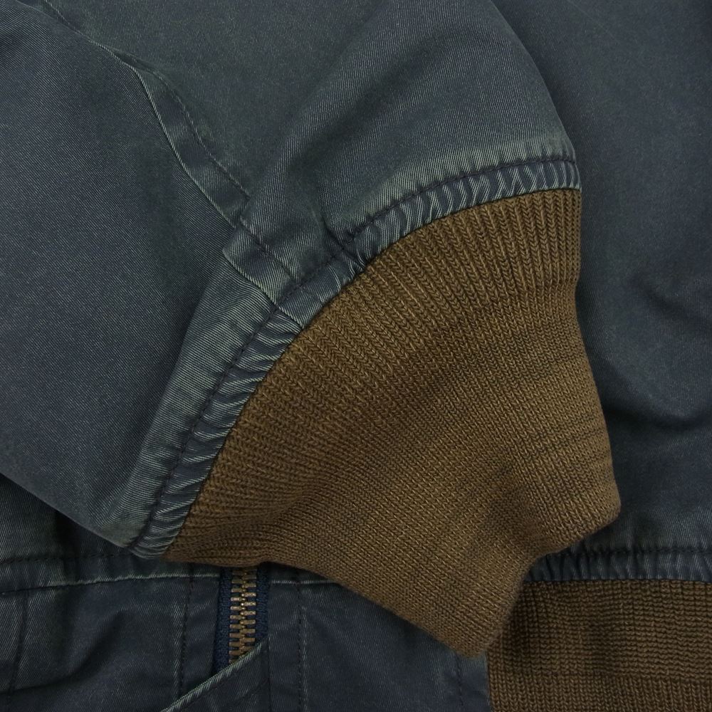 RRL ダブルアールエル RRL-J-381 Bordon bomber jacket ボンバー フライト ジャケット グレー系 XXL【中古】