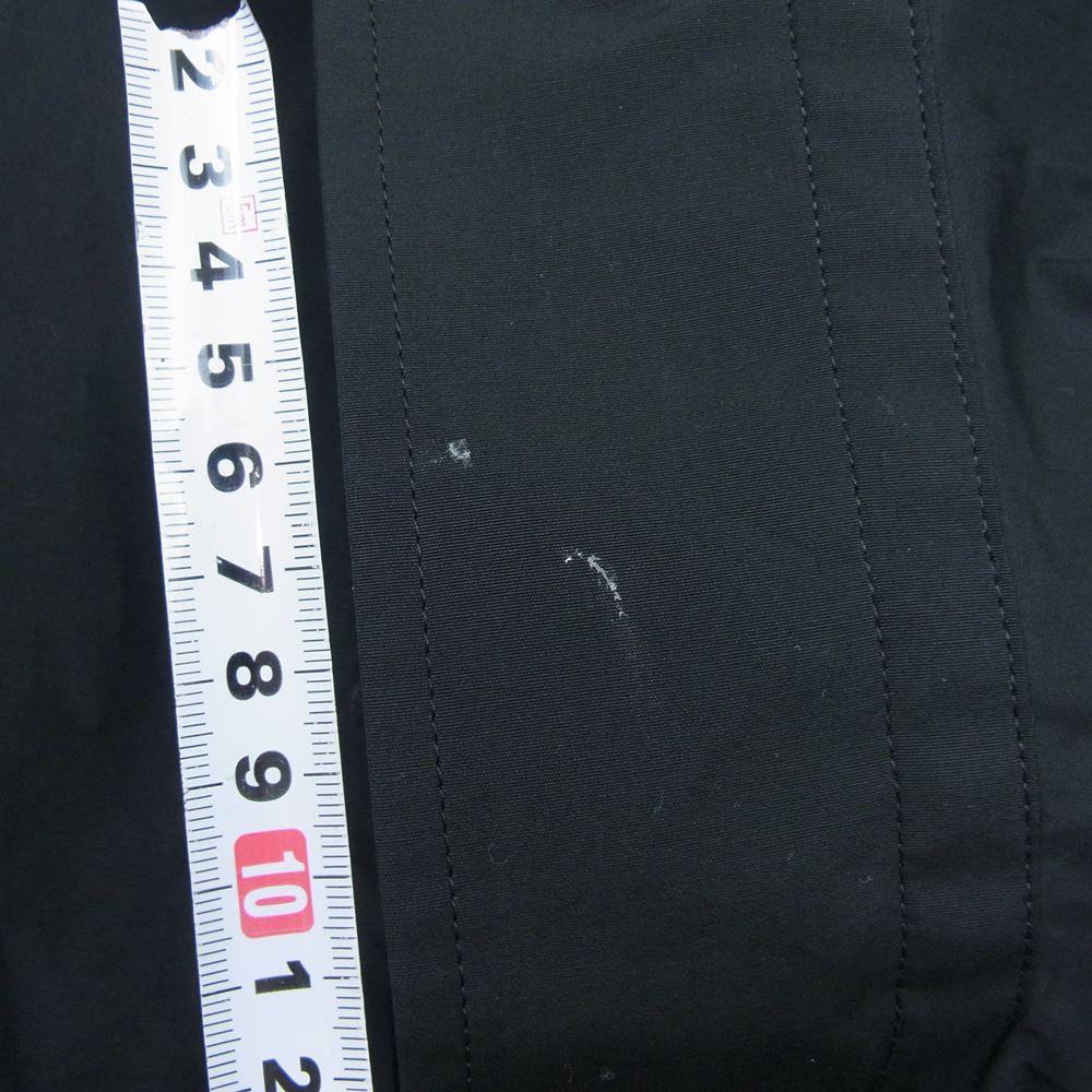 Sacai サカイ 23SS 23-03037M Thomas Mason Cotton Poplin Jacket トーマスメイソン コットンポプリン ドッキング シャツ ジャケット ブラック系 3【美品】【中古】