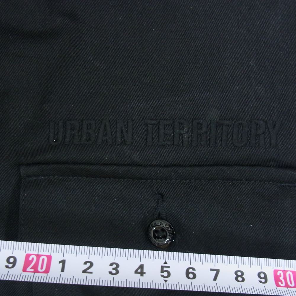 WTAPS ダブルタップス 22SS 221BRDT-SHM02 BUDS LS COTTON TWILL コットン ツイル ユーティリティ ミリタリー 長袖 シャツ ブラック系 02【中古】