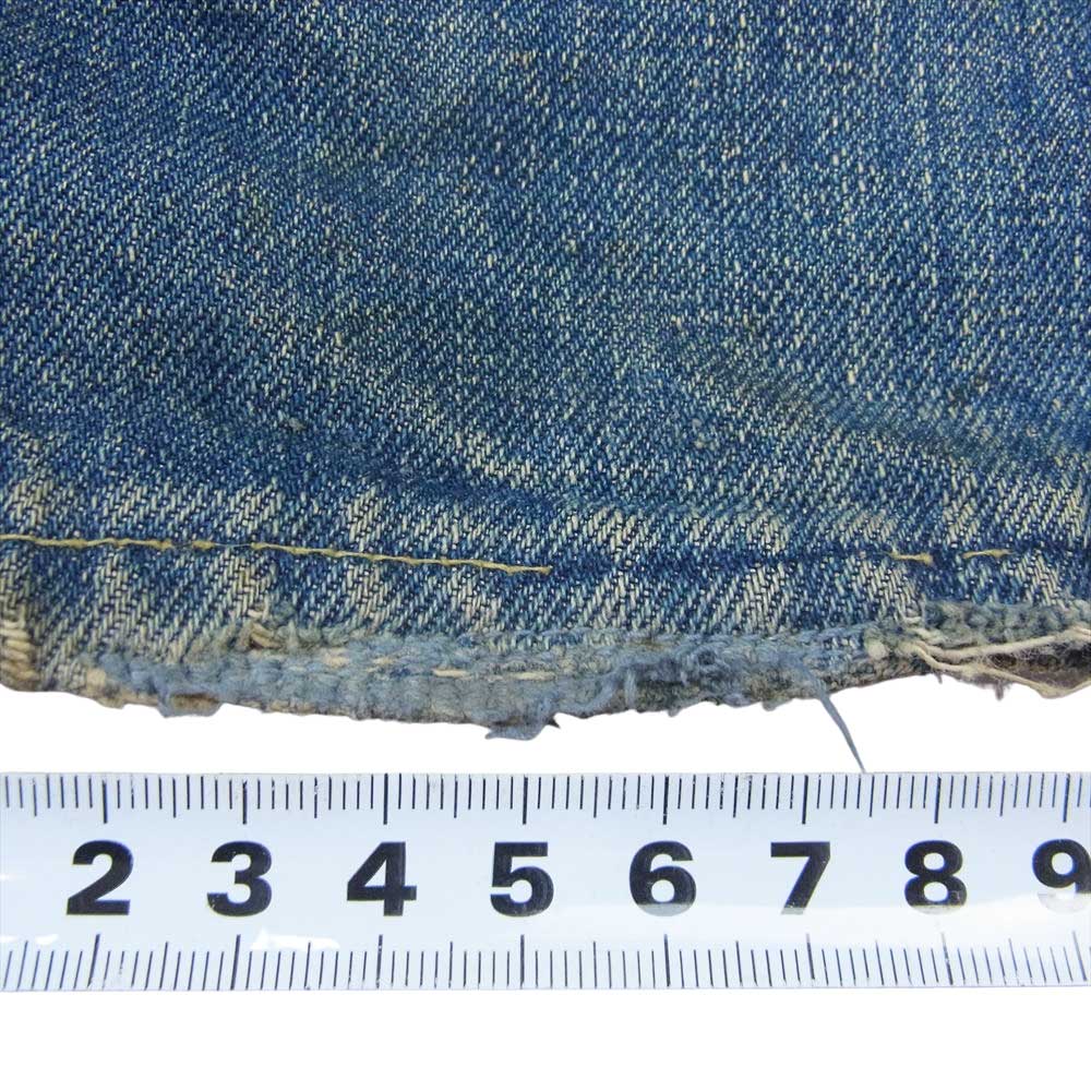 Levi's リーバイス ヴインテージ 60s 70s 505 ビッグE ボタン裏刻印8 42TALON ジップ デニム パンツ インディゴブルー系【中古】