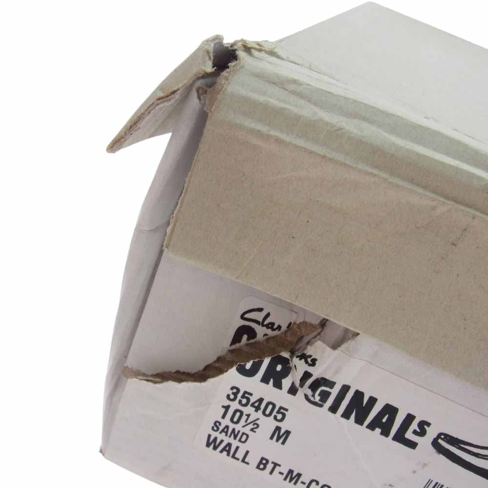 Clarks クラークス 35405 ORIGINALS WALLABEE BOOT スエード ワラビー ブーツ ベージュ系 10.5【極上美品】【中古】