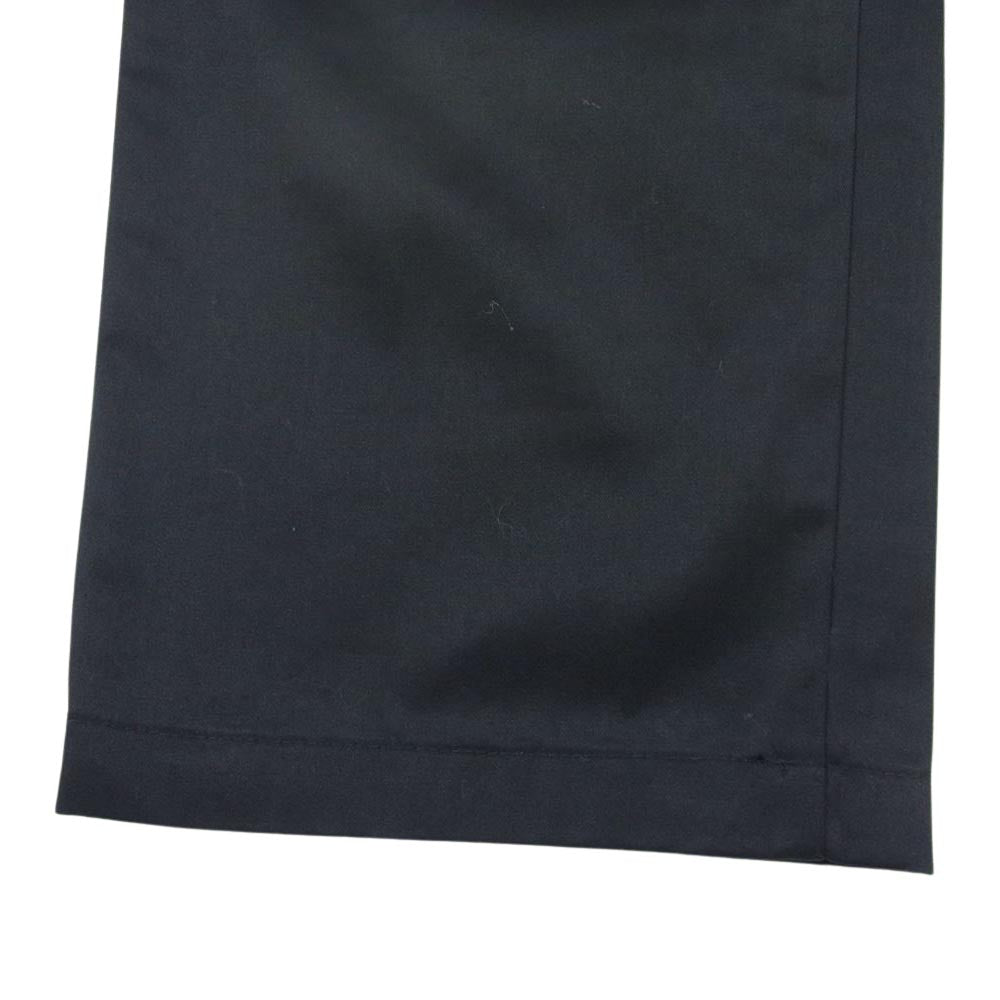 RUDE GALLERY ルードギャラリー 22SS BLACK REBEL ブラック レベル 刺繍 ロゴ トラウザーズ パンツ ブラック系 M【美品】【中古】