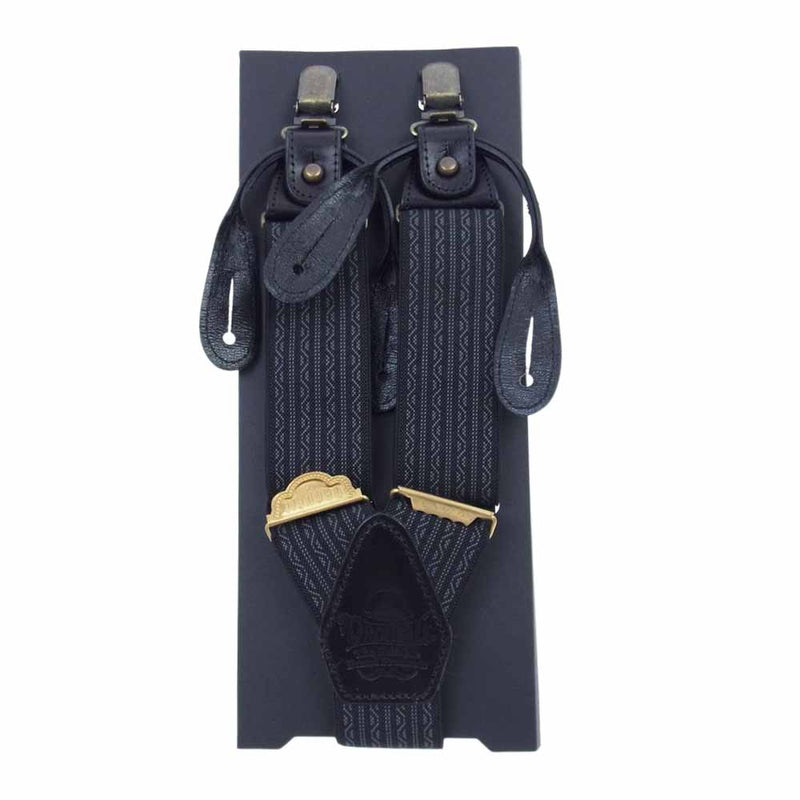 ORGUEIL オルゲイユ サスペンダーブラック&ベージュ2本セット ORGUEIL