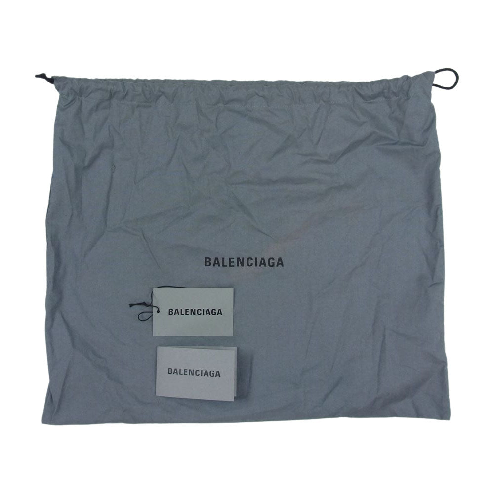 BALENCIAGA バレンシアガ 552770 4370 ウィール ベルトバッグ ボディバッグ ネイビー系【中古】