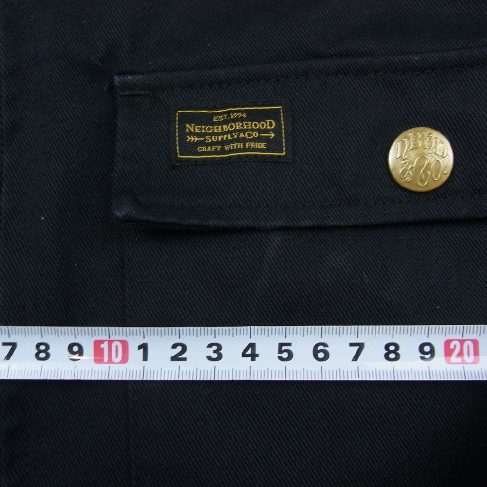 NEIGHBORHOOD ネイバーフッド 14AW 142SPNH-JKM01 SUNOCO/EC-JKT ワーク ジャケット ブラック系 L【中古】