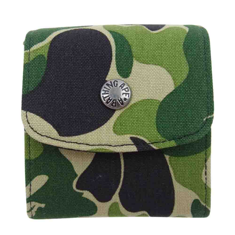 A BATHING APE アベイシングエイプ Bapex T001 サルマリーナ 自動巻き 腕時計 シルバー系 グリーン系【中古】