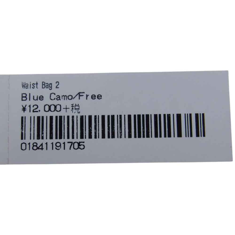 Supreme シュプリーム 20SS WAIST BAG2 Blue Camo ウエスト バッグ ブルーカモ ライトブルー系【中古】