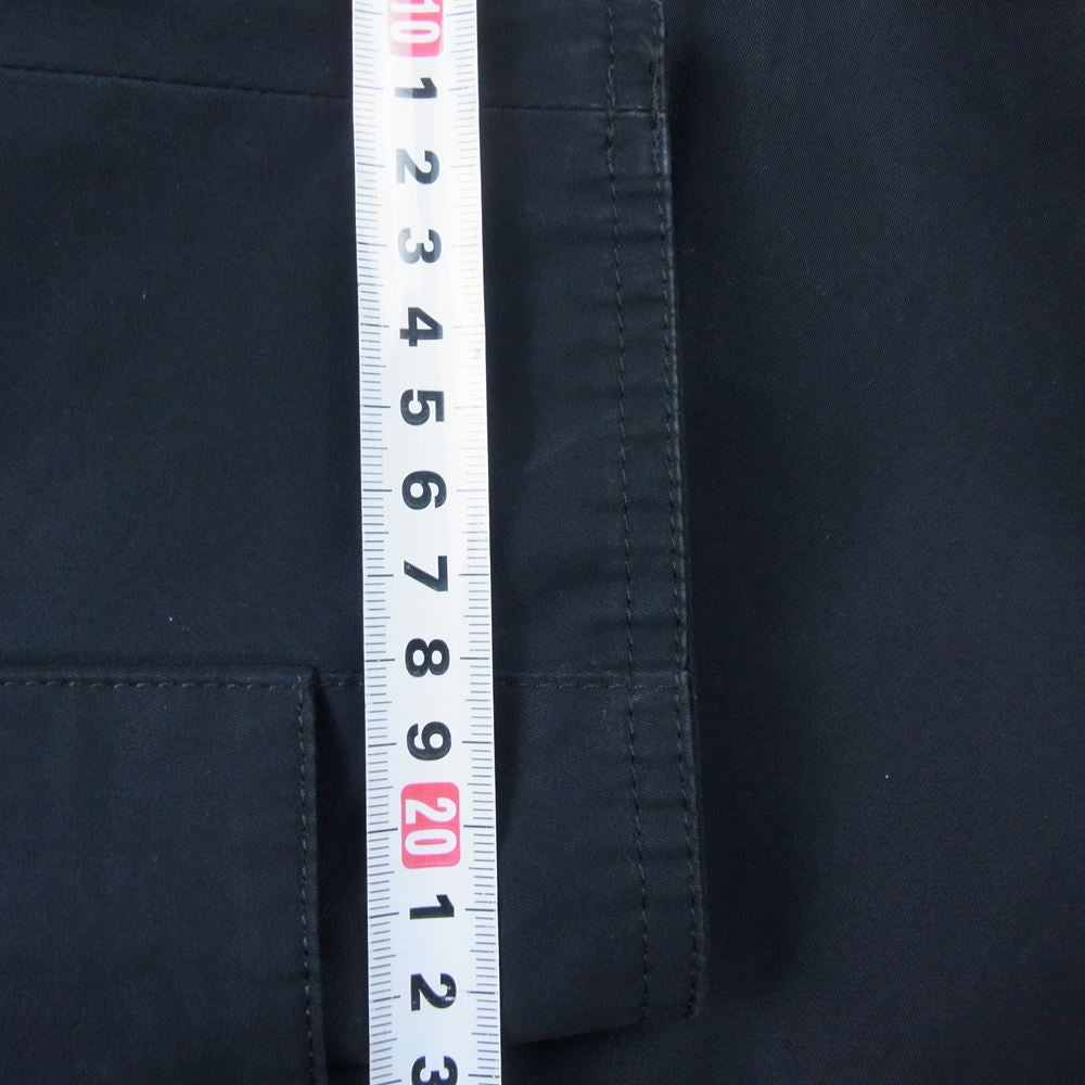 MONCLER モンクレール GENIUS ジーニアス × FRAGMENT フラグメント SWING ステンカラーコート ネイビー系 1【中古】