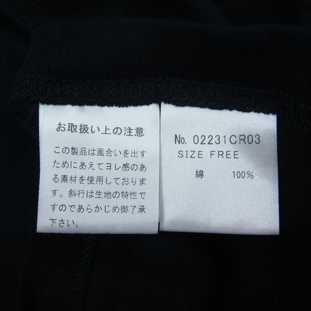 HYSTERIC GLAMOUR ヒステリックグラマー 02231CR03 ノースリーブ タンクトップ フロント ガールプリント ブラック系 F【中古】