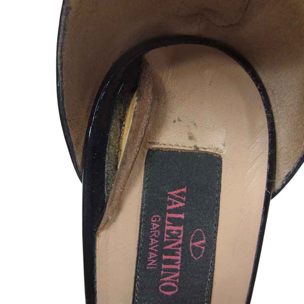 VALENTINO ヴァレンティノ ハートブレイク ヒール ピンク系 37【中古】
