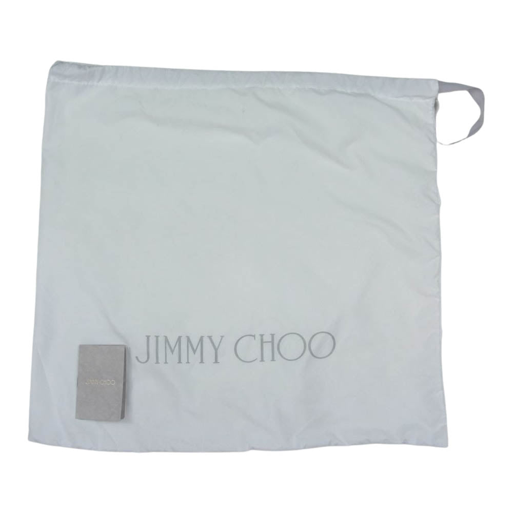 JIMMY CHOO ジミーチュウ アーティー ベージュ スエード レザー ショルダー バッグ ベージュ系【中古】