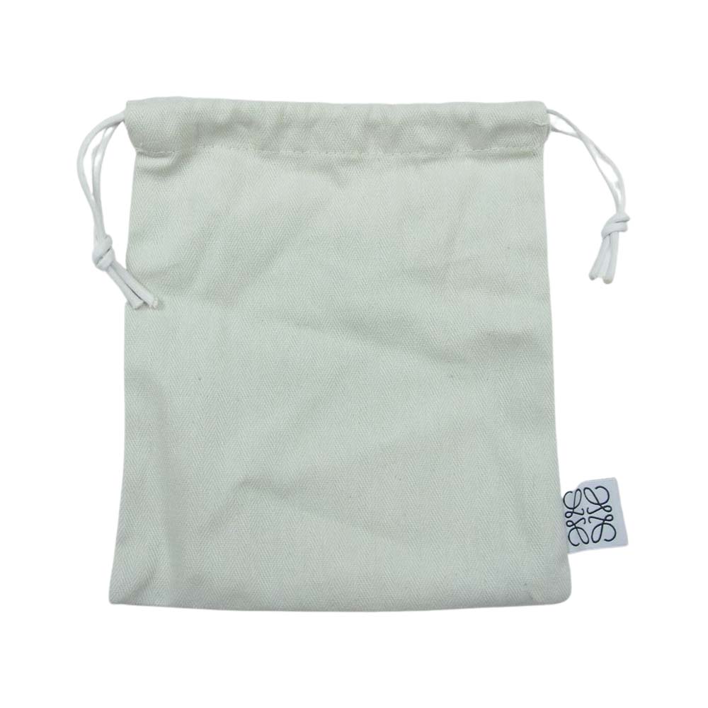 LOEWE ロエベ コンパクト ジップ ウォレット ブラウン系【中古】