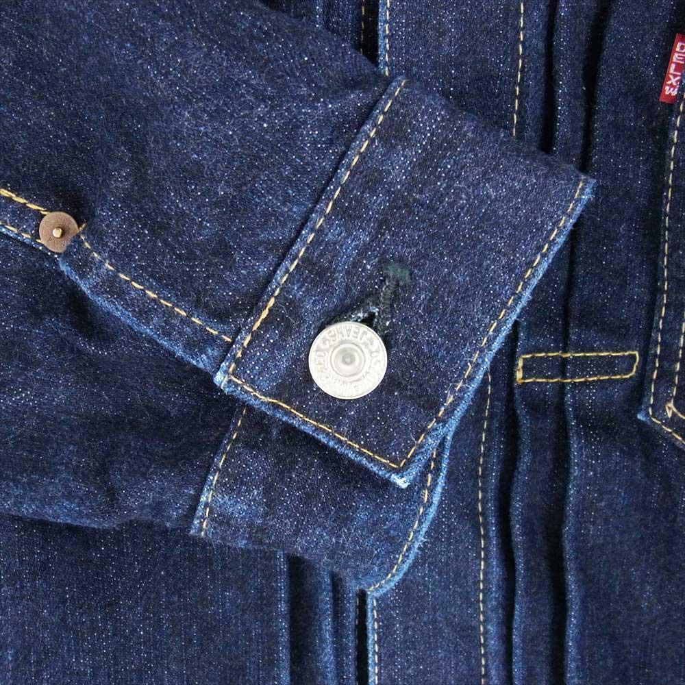DELUXEWARE DX4015 FIRST MODEL JACKET 1st モデル デニム トラッカー ジャケット 42【美品】【中古】