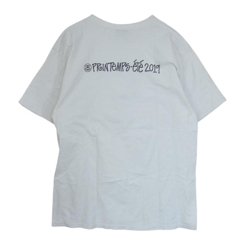 ★ 希少XL★STUSSY CHANEL  PRINTEMPS 19 TEETシャツ/カットソー(半袖/袖なし)