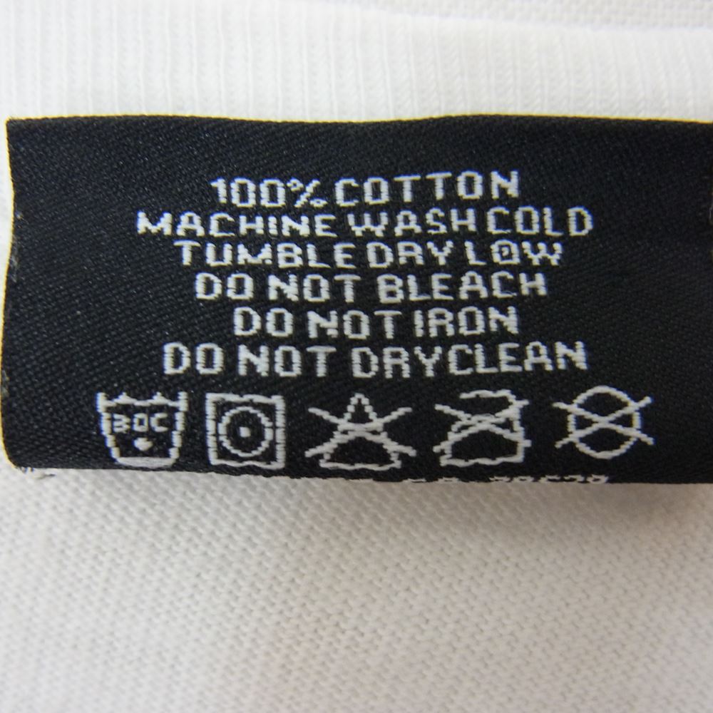 STUSSY ステューシー 19SS Printemps Tee Chanel カールラガーフェルド シャネル ロゴ Tシャツ ホワイト系 L【中古】