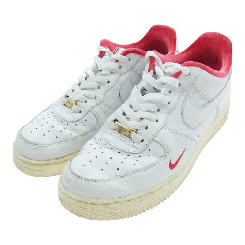 KITH NIKE AIR FORCE 1 LOW WHITE RED 28cm