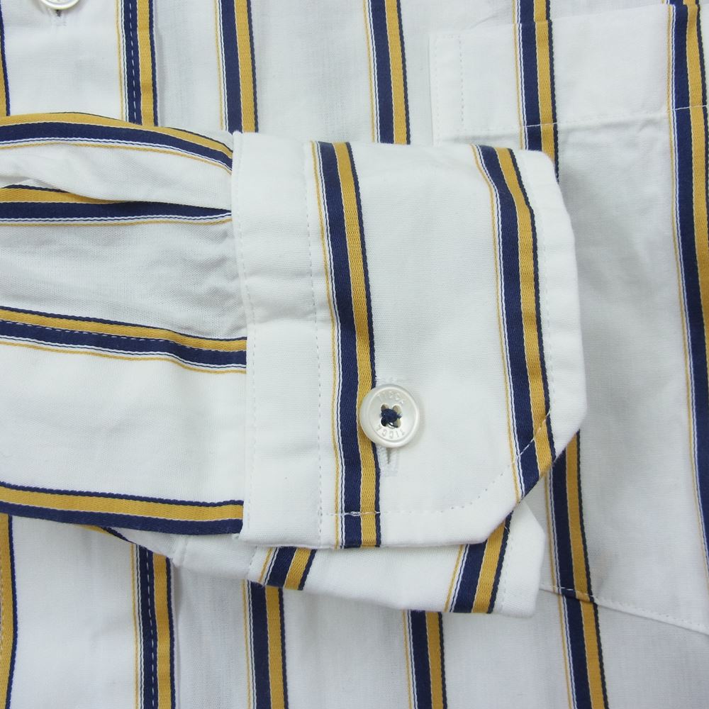 ティッカ 0291401061 TAIS-061 ストライプ スクエアビッグ ロングシャツ ワンピース ホワイト系【中古】