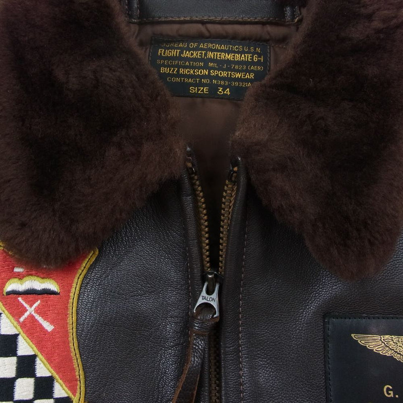 Buzz Rickson's バズリクソンズ BR80096 TYPE G-1 レザー フライト