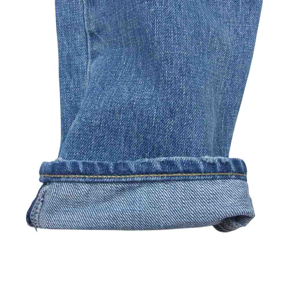 SAINT LAURENT サンローラン 500691 国内正規品 ウォッシュ加工 ボタンフライ デニム パンツ インディゴブルー系 29【中古】