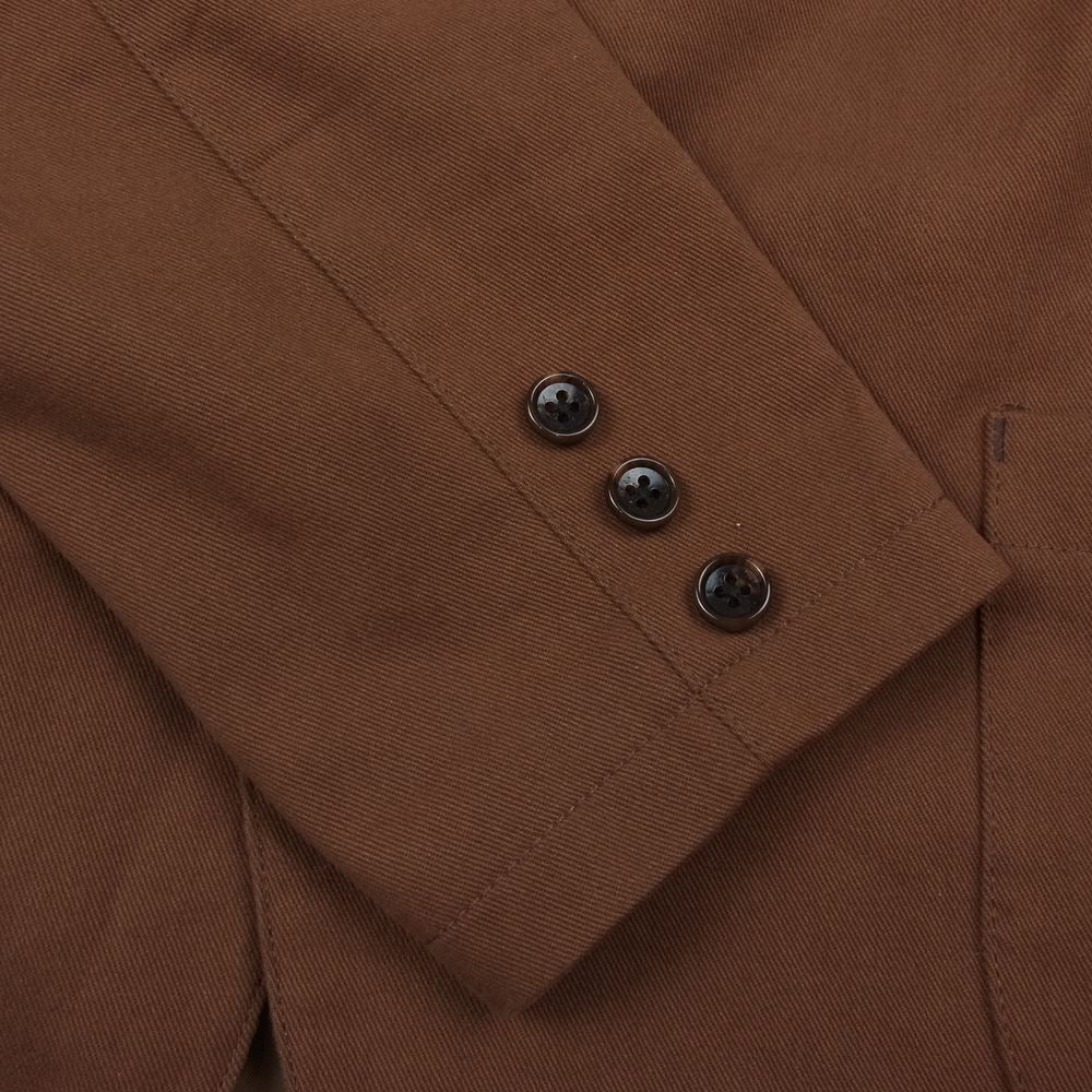 Pherrow's フェローズ 3ボタン コットン テーラード ジャケット ブラウン系 M【中古】