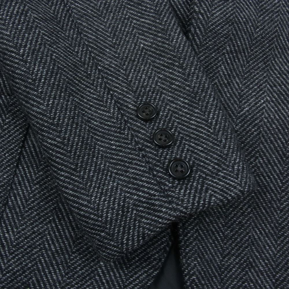 Pherrow's フェローズ 3ボタン ウール テーラード ジャケット ブラック系 M【中古】