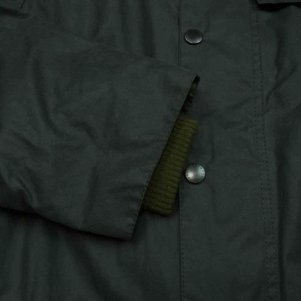 Barbour バブアー × LOEFF Burghley バーレー ライディング コート ダークグリーン系 36【中古】