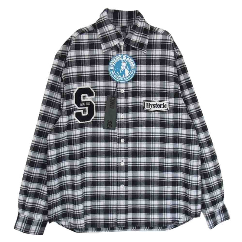 HYSTERIC GLAMOUR X WDS WOOL SHIRT - シャツ