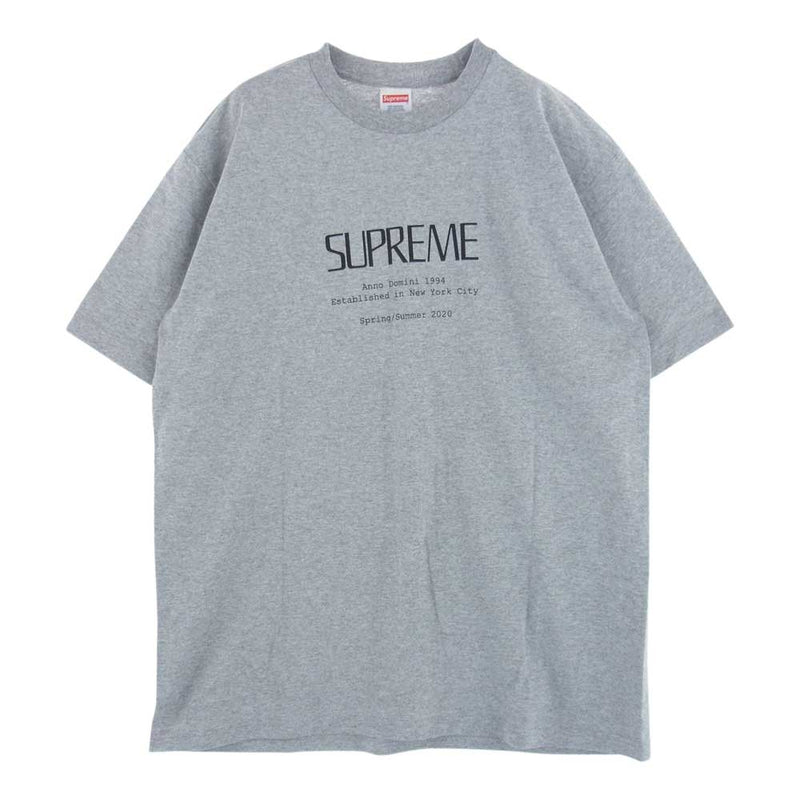 supreme 2020 shop Tシャツ