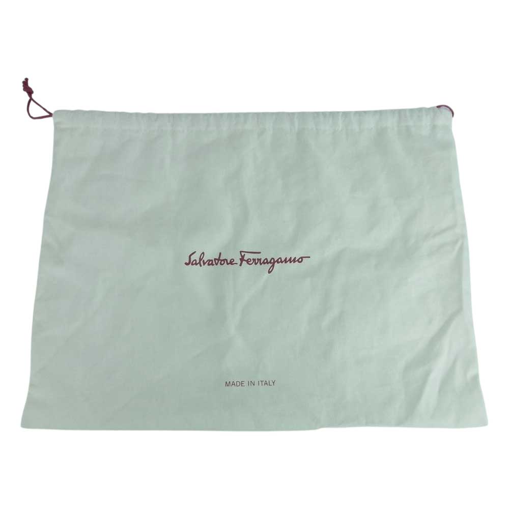 Salvatore Ferragamo サルヴァトーレフェラガモ 24A128 レザー ショルダー ボディ バッグ ブラック系【中古】