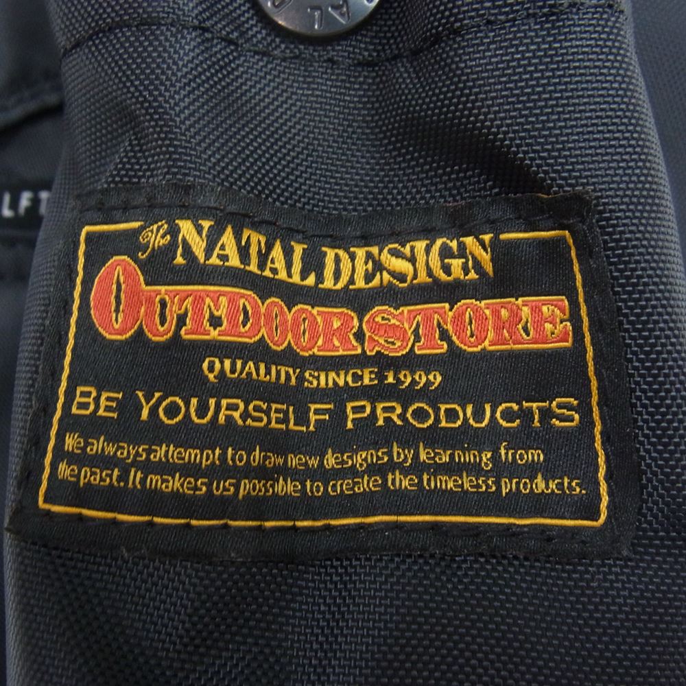 ハーフトラックプロダクツ +u small NATAL DESIGN ネイタルデザイン トートバッグ ブラック系【極上美品】【中古】