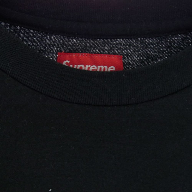 supreme box logo Tシャツ　黒　L