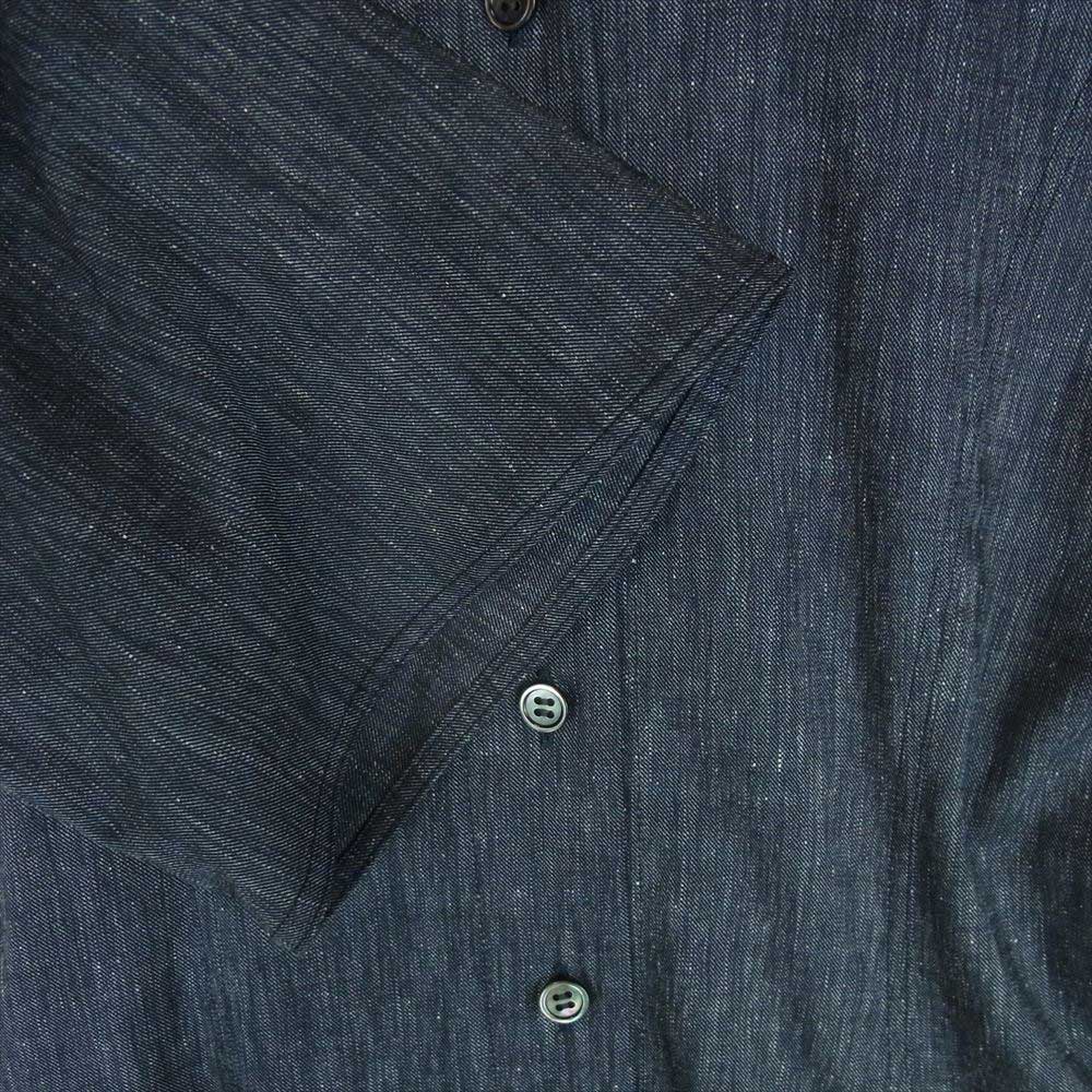 theory セオリー ELASTIC BK DR S TRAVEL TWILL 半袖 シャツ ワンピース ダークグレー系 P【新古品】【未使用】【中古】