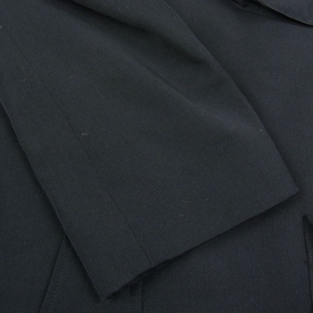 Yohji Yamamoto POUR HOMME ヨウジヤマモトプールオム 20SS HN-J63-100 ウールギャバ 角フラップ ジャケット Pocket Flap Blazer ブラック系 2【美品】【中古】