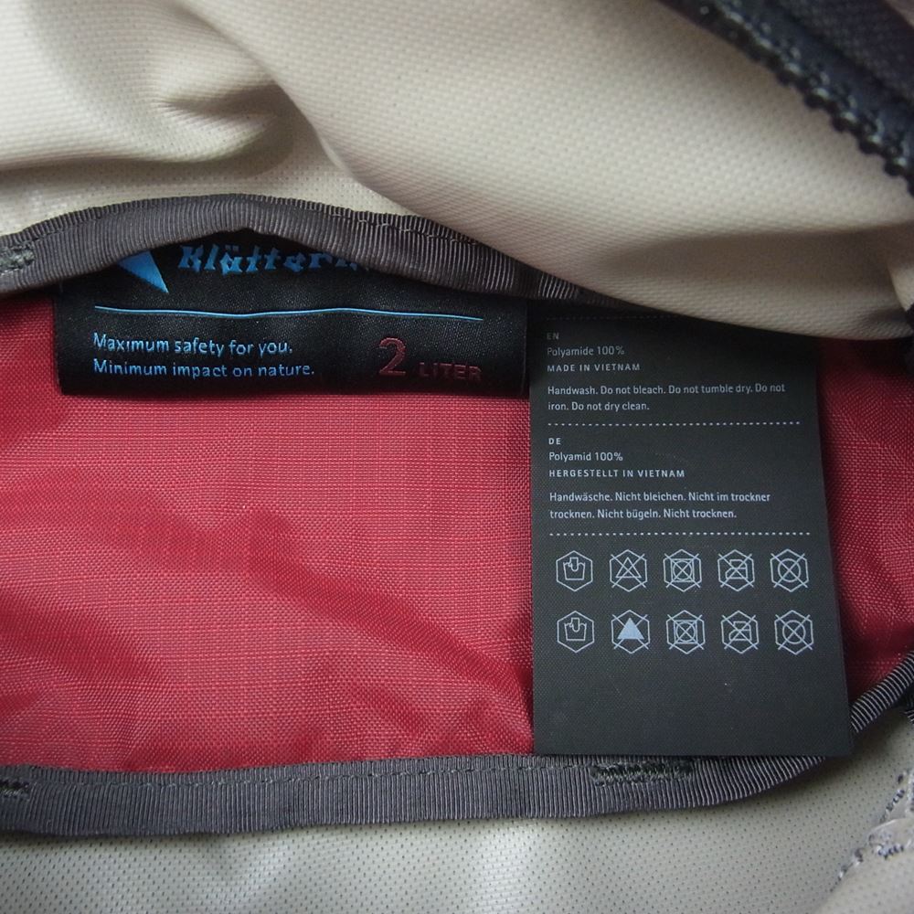 KLATTERMUSEN クレッタルムーセン Eldner 2.0 Lumbarpack ウェストポーチ ボディバッグ グレー系【中古】