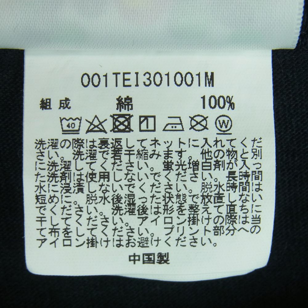 A BATHING APE アベイシングエイプ 001TE301001M BAPE ベイプ カレッジ ロゴ 半袖 Tシャツ ブラック系 L【中古】