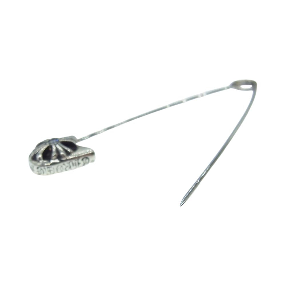 CHROME HEARTS クロムハーツ(原本無) SAFETYPIN LG 1DIA ラージ セーフティー 安全 ピン LRG ダイヤ シルバー系【中古】
