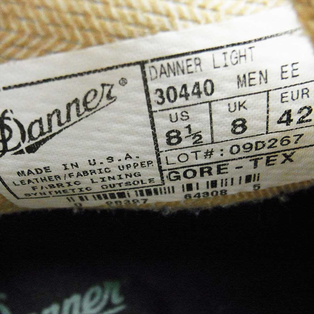 Danner ダナー 30440 DANNER LIGHT ダナーライト マウンテン ブーツ ブラウン系 US8 1/2 EE【中古】