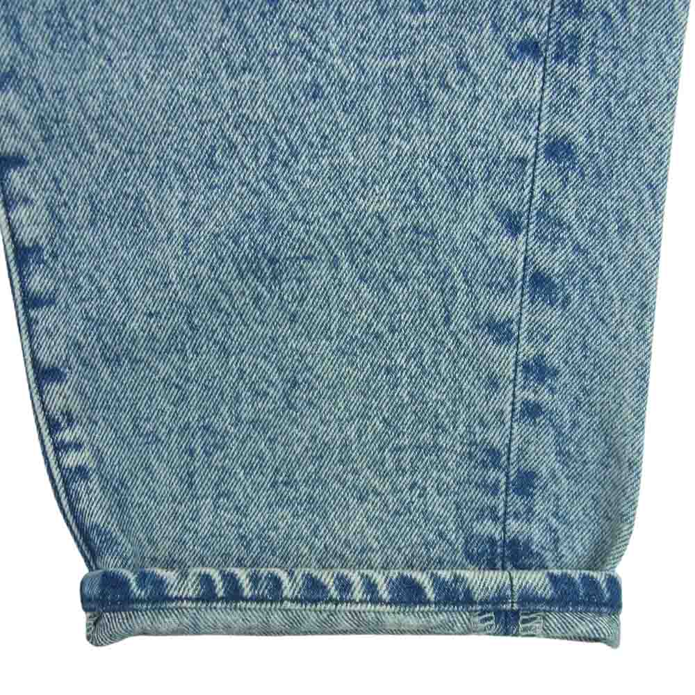 WIND AND SEA ウィンダンシー WDS-21S-PT-04 A32 (INVERT) Mid Rise Wide Tapered Jeans ミッド ライズ テーパード ジーンズ デニム パンツ ブルー系 Blue S 30【新古品】【未使用】【中古】