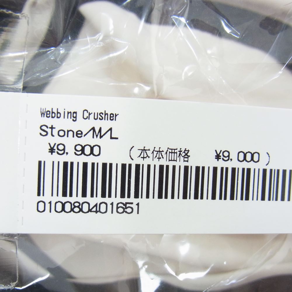 Supreme シュプリーム 22AW Webbing Crusher ウェビング クラッシャー バケット ハット 帽子 オフホワイト系 M/L【美品】【中古】
