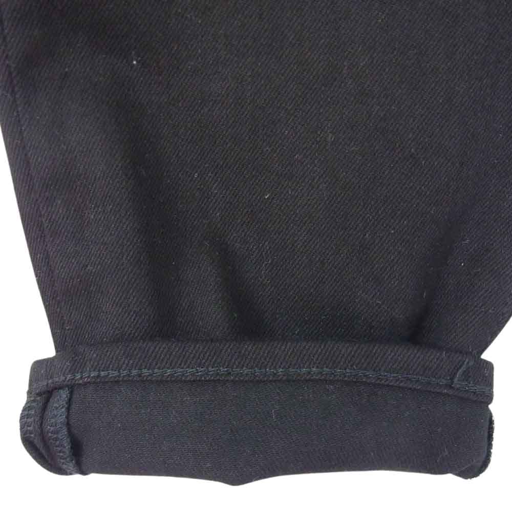 HYSTERIC GLAMOUR ヒステリックグラマー MND-HYS003-99-312 × MINEDENIM マインデニム F.Black STR 5pocket OWS パンツ ブラック系 31【新古品】【未使用】【中古】