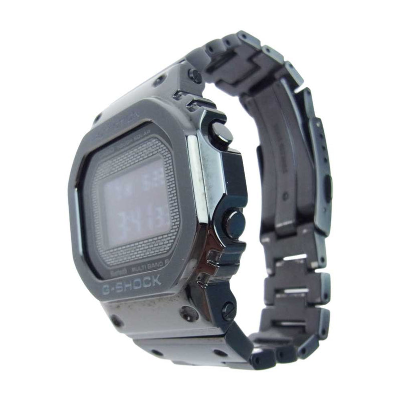 CASIO G-SHOCK カシオ ジーショック GMW-B5000GD-1JF フルメタル ソーラー電波 Bluetooth 腕時計  ブラック系【中古】