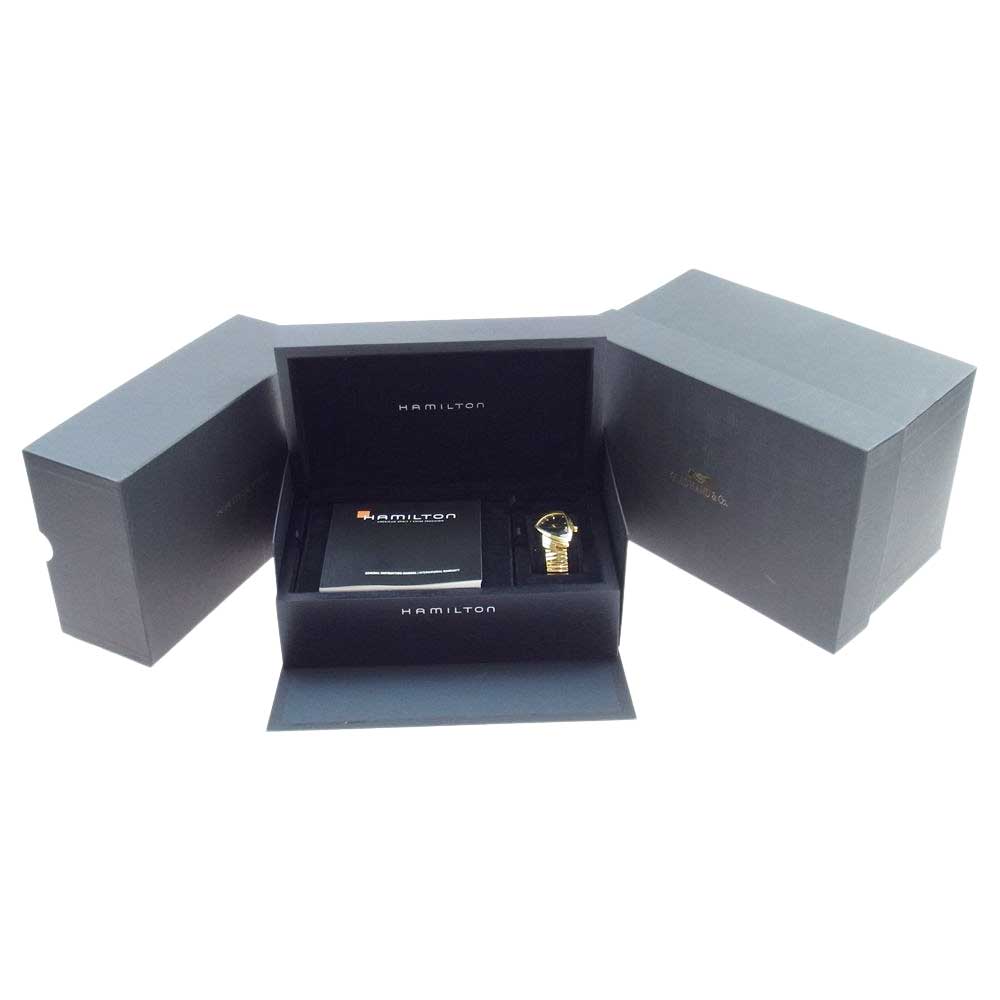 HAMILTON ハミルトン H89031131 × GLADHAND グラッドハンド 10周年記念モデル 限定300本 Ventura ベンチュラ 腕時計 ゴールド系【中古】
