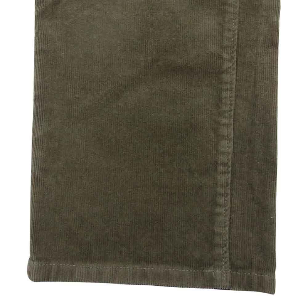 Brooks Brothers ブルックスブラザーズ 100184535 ストレッチ コットン 15-Waleコーデュロイ 5ポケット パンツ カーキ系 30【中古】