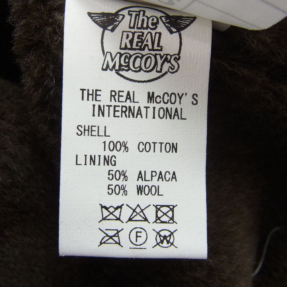 The REAL McCOY'S ザリアルマッコイズ DEMOTEX-ED デッキ ベスト アルパカ ブラック系 36【中古】