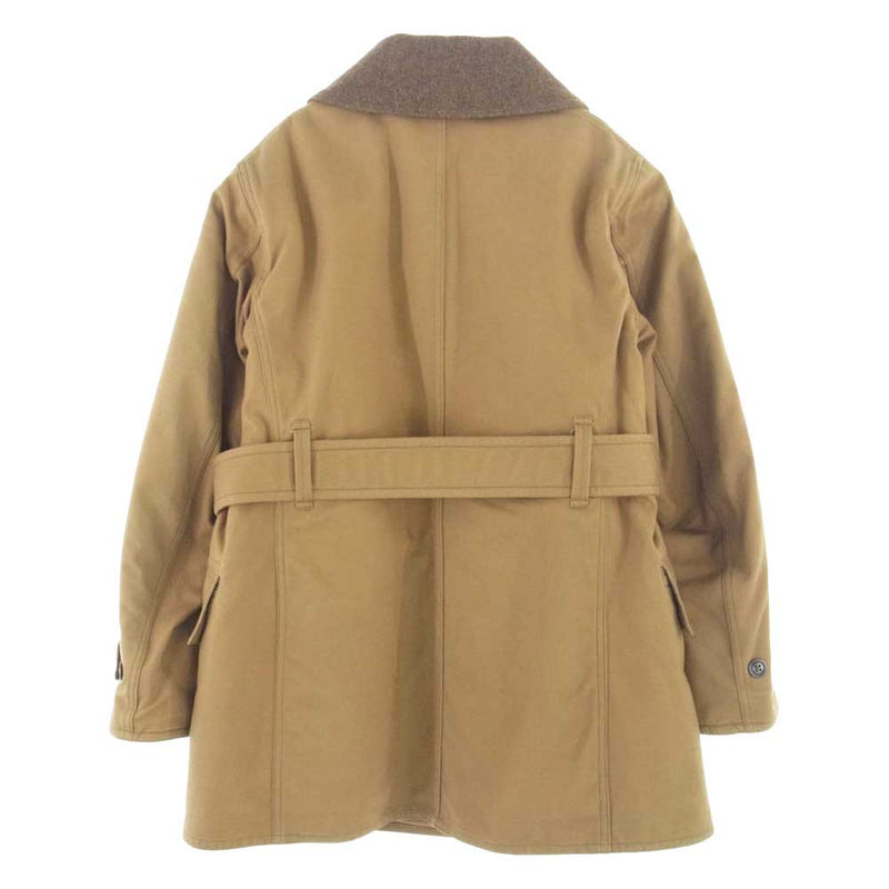 The REAL McCOY'S ザリアルマッコイズ MJ15112 COAT MACKINAW OD マッキーノ コート ベージュ系 38【中古】